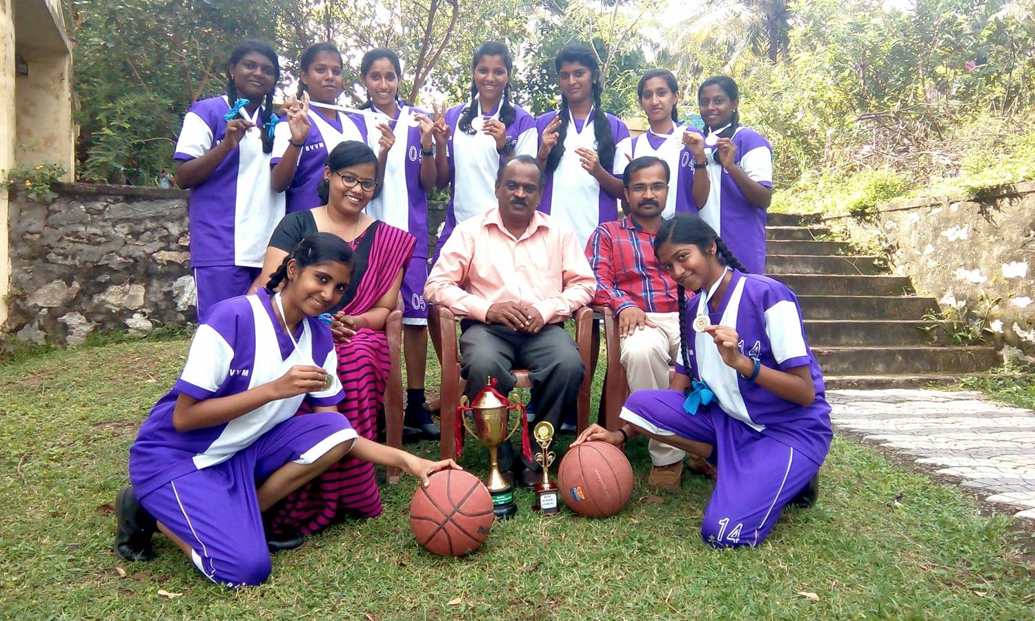 Venad Sahodaya Basket Ball – First Runner up - Bhavans Manvila