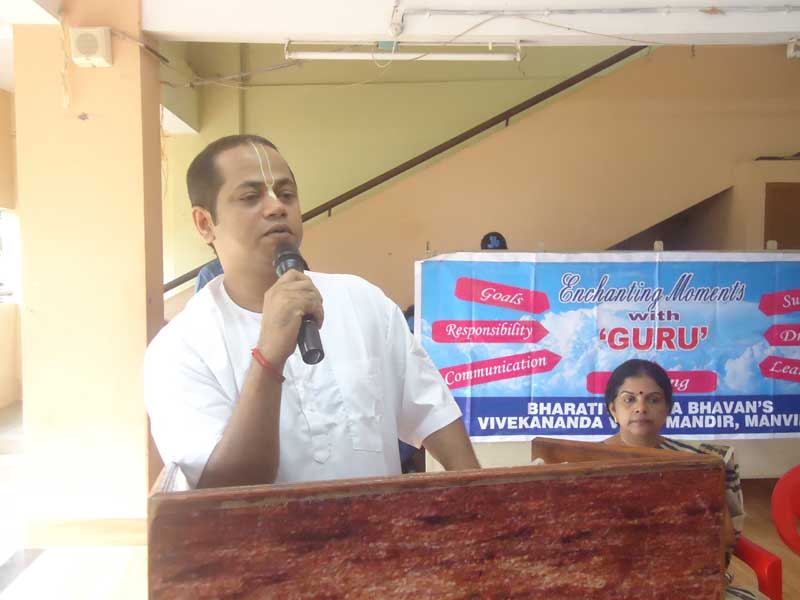 guru purnima - bhavans vidya mandir - manvila trivandrum