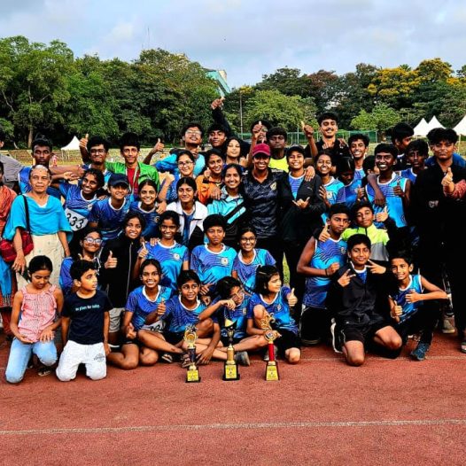  In  the CBSE South Zone Sahodaya athletic meet 2024, out of 56 schools in the fray,  BVB Manvila clinches Third Runner up trophy!!!!!.