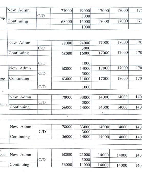 FEES STRUCTURE 2026 1