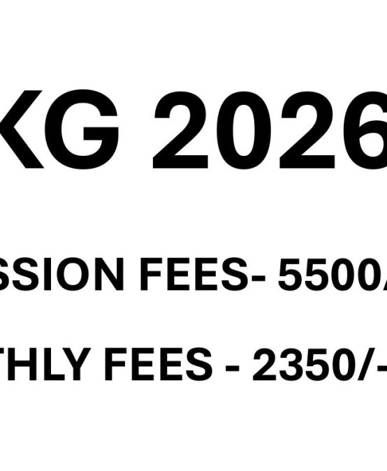PRE KG 2026